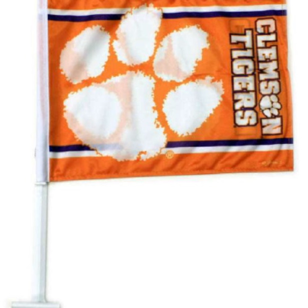 Clemson Tigers SC Game Day Car Flag
